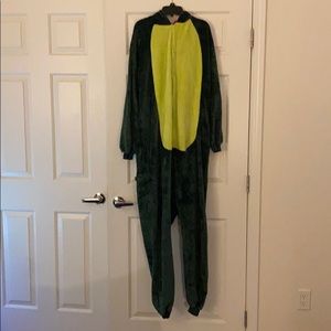 Adult dinosaur animal onesie xl size